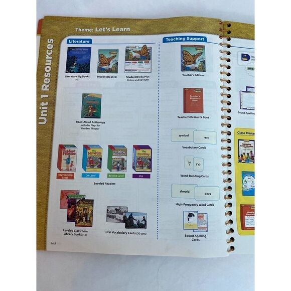 Macmillan/McGraw Hill Treasures Grade 3 Unit 1 Teacher's Edition (A Reading/... - Picture 4 of 8